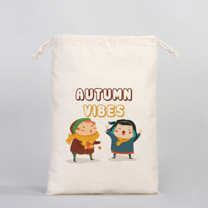 Fabric Pouch 10" W x 14" H (25 cm x 35 cm) - (Customize) - Pamusan.com