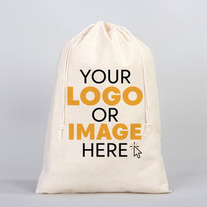 Fabric Pouch 12" W x 16" H (30 cm x 40 cm) - (Customize) - Pamusan.com