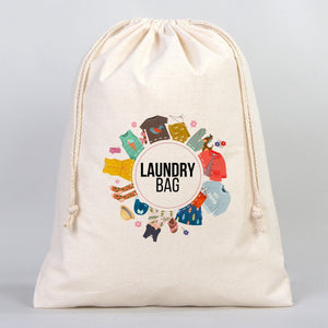 Fabric Pouch 16" W x 20" H (40 cm x 50 cm) - (Customize) - Pamusan.com