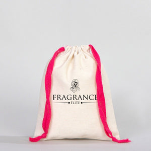 Fabric Pouch 6" W x 8" H (15.5 cm x 20 cm) - Fuchsia Handle (Customize) - Pamusan.com