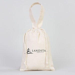 Fabric Pouch 6" W x 8" H (15.5 cm x 20 cm) - Short Handle (Customize) - Pamusan.com