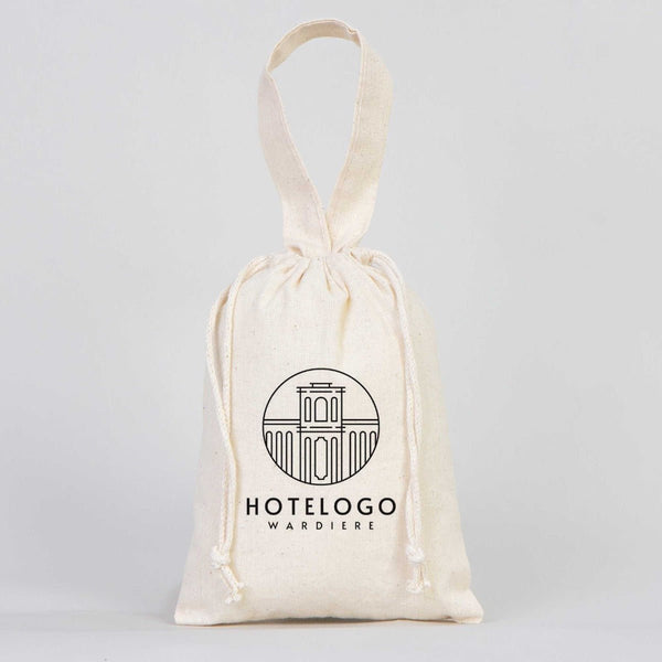 Fabric Pouch 6" W x 8" H (15.5 cm x 20 cm) - Short Handle (Customize) - Pamusan.com