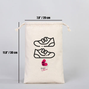 Fabric Pouch 8" W x 12" H (20 cm x 30 cm) - (Customize) - Pamusan.com