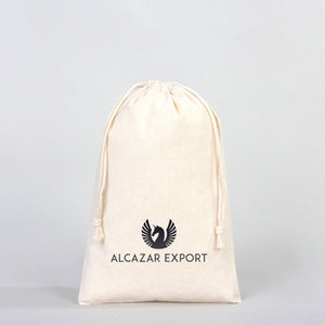 Fabric Pouch 8" W x 12" H (20 cm x 30 cm) - (Customize) - Pamusan.com