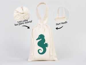 Favor Bag, Birthday Bag 6"W x 8"H (15.5 cm x 20 cm) Cotton - Reusable Bags, Organic Cotton Gİft Bags, Party, Event Bags - Pamusan.com