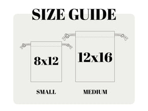 Hangover Bags with Black Ribbon - 2 Different Sizes - Wedding Recovery Kit - Hen Party - Bachelorette - Birthday Party - Pamusan.com