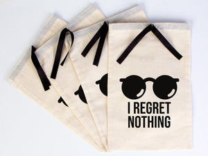 Hangover Bags with Black Ribbon - 2 Different Sizes - Wedding Recovery Kit - Hen Party - Bachelorette - Birthday Party - Pamusan.com