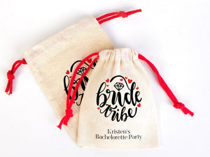 Hangover Kit Bags - 4"W x 5"H (10 cm x 13 cm) Party Recovery Kit Bags - Survival kit pouch - Custom Hangover bags - Bachelorette Party - Bride Tribe, Wedding Tote Bag - Pamusan.com