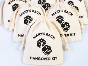Custom Hangover Kit Bags - Party Recovery Pouch - Bachelorette Survival - Pamusan.com