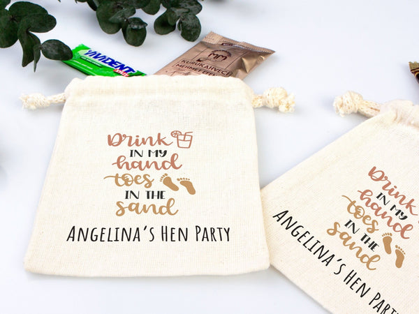 Hen Party Hangover Bag, Recover Kit Bags, Custom With Your Name Or Design, Bachelorette Party, Survival Kits, Hangover Kits, Organic Bag - Pamusan.com