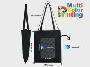 Personalized Halloween Tote Bag – Custom Trick-or-Treat Candy Bag - View 3