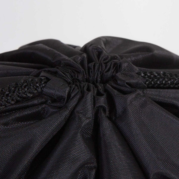 Impertex Drawstring Backpack 13×18 in (32×45 cm) – Black - Pamusan.com