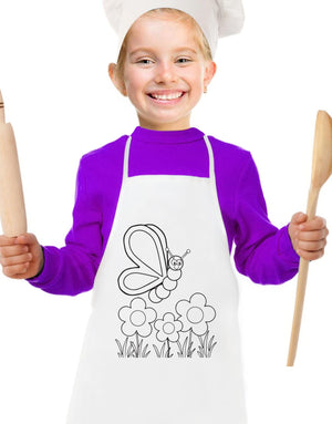 Kitchen Apron Painting - Butterfly Pattern - Pamusan.com
