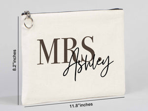 Large Clutch Bag For Wedding Gift 12"W x 8"H (30 cm x 21 cm) - Custom Cotton Big Clutch Bag - Wedding cotton clutch gift - Clutch Wedding Clutch Bagg - Pamusan.com