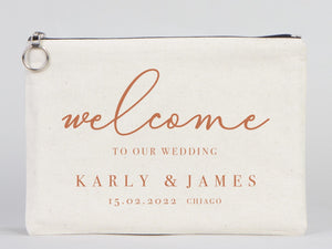 Large Clutch Bag For Wedding Gift - 8"W x 12"H (20 cm x 30 cm) Custom Cotton Big Clutch Bag - Wedding cotton clutch gift - Clutch Wedding Clutch Bag - Pamusan.com