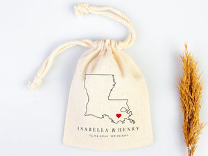 New Orleans Wedding Recover Kit Bags - New Orleans Bachelorette Party Tote