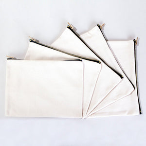 New Year White Clutch Bag 8" × 6" (20 × 15 cm) – New Year Printed Design for Gifting - Pamusan.com