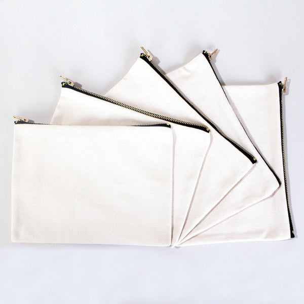 New Year White Clutch Bag 8" × 6" (20 × 15 cm) – New Year Printed Design for Gifting - Pamusan.com