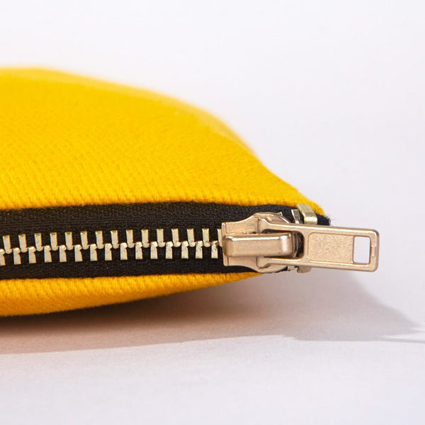 New Year Yellow Clutch Bag 8" × 6" (20 × 15 cm) – New Year Printed Design for Gifting - Pamusan.com