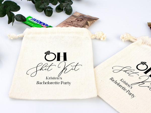 Oh Shit Kit hangover Bag, Recovet kit Bags, Custom With Your name or Design - Pamusan.com