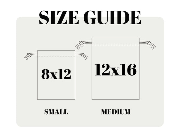 Palm Springs Ca Bags, Hangover bags with Black Ribbon, Custom Organic Cotton Pouch, Wedding Recovery Kit Party Bachelorette Birthday Party - Pamusan.com