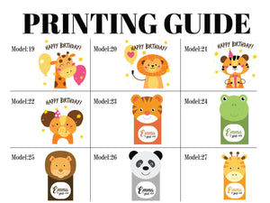 Party Bags For First Birthday, 6"W x 8"H Happy Birthday Custom Name Bags - Pamusan.com