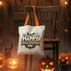 Personalised Halloween Tote Bags – Custom Trick or Treat Bags with 12 Spooky Designs - Pamusan.com