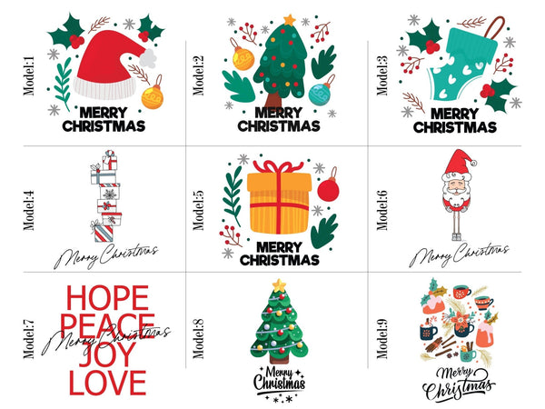Personalized Christmas Tote Bag – Holiday Designs (18 Options), 18"x14"x3" – Add Name or Logo - Pamusan.com