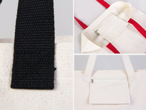Personalized Christmas Tote Bag – Holiday Designs (18 Options), 18"x14"x3" – Add Name or Logo - Pamusan.com