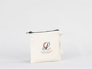 Personalized Coin Purse, 6"W x 5"H Zippered Pouch Bag, Coin Pouch Bag, Linen Coin Purse with Zipper, Linen Coin Case - Pamusan.com