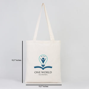 Personalized Cotton Tote Bags – 14"x16" Custom Printed Reusable Totes - Pamusan.com