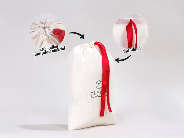 Personalized Logo Printed Cotton Bags – 8 W x 12 H (20 cm " x 30 cm ") Red Double Drawstring Pouch Bags, Custom Party Favor Bags for Bridal Gifts - Pamusan.com