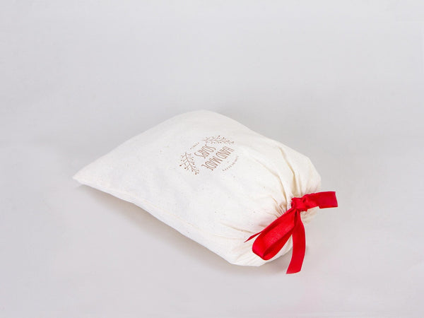 Personalized Logo Printed Cotton Bags – 8 W x 12 H (20 cm " x 30 cm ") Red Double Drawstring Pouch Bags, Custom Party Favor Bags for Bridal Gifts - Pamusan.com