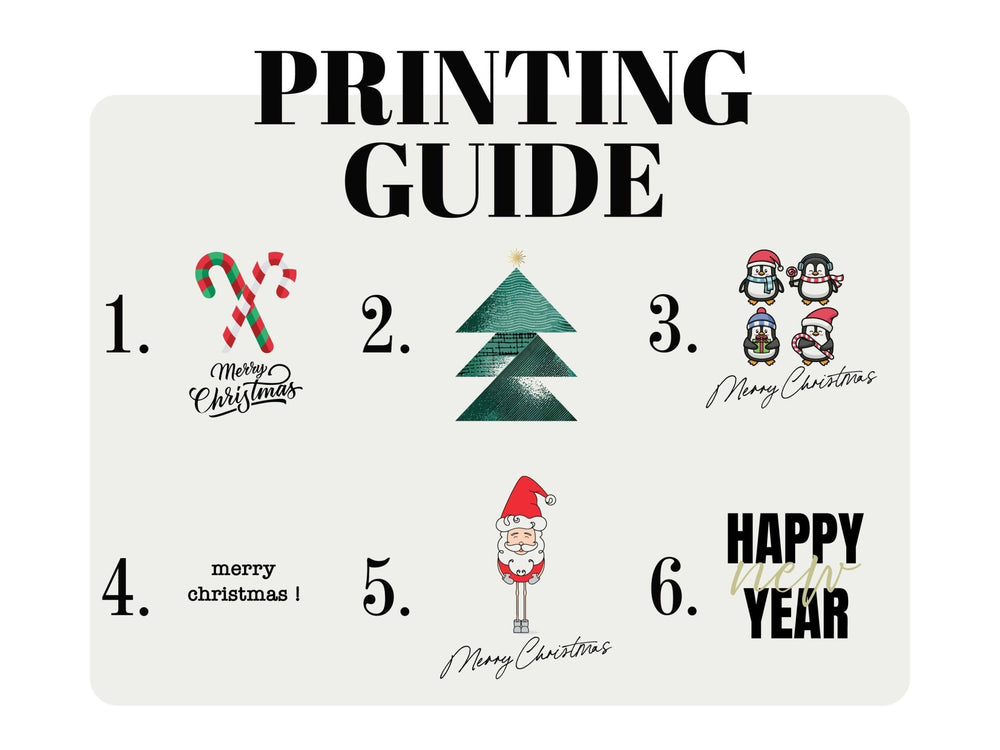 Personalized Notebook 6" × 8" (15 × 20 cm), Your Logo or Text Here, Merry Christmas Designs | Pamusan