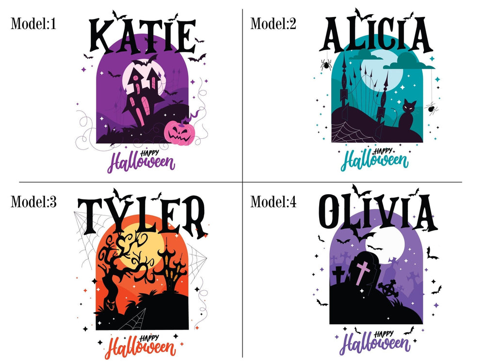 Personalized Trick or Treat Bag – Custom Halloween Candy Bags with Name for Kids - Pamusan.com