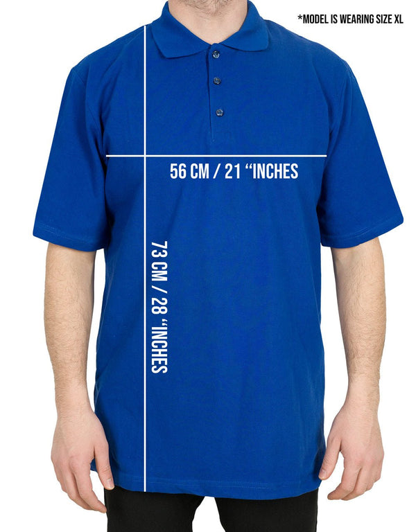 Polo - Collar T-Shirt Saks Blue - Pamusan.com