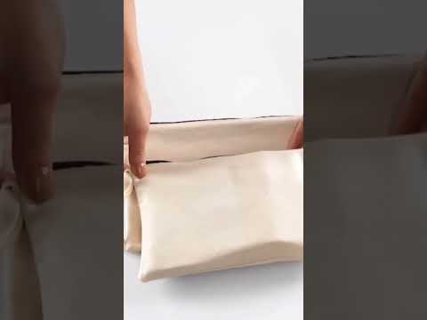 Customizable Clutch Bag – 10"x7" Unlined Cotton Pouch with Zipper