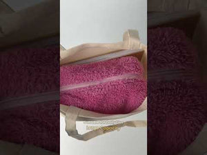 Custom Canvas Tote Bags Bulk – 14"x16" Natural Color with Logo Printing | Wholesale Cotton Totes