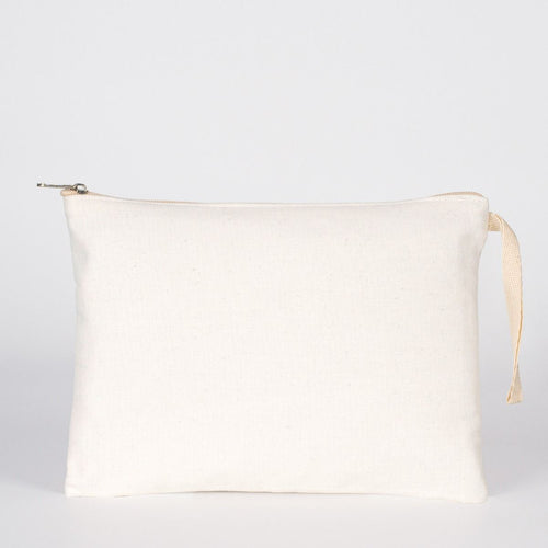 Sublimation Printed Laminated Cotton Clutch Pouch – 10" × 7" (25 × 18 cm) - Pamusan.com