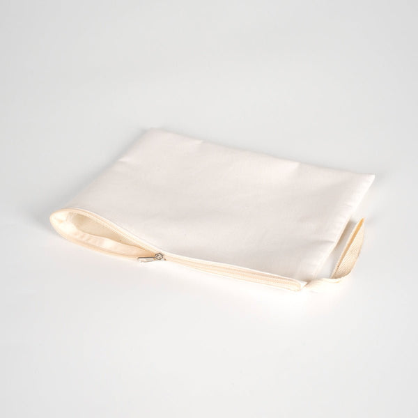 Sublimation Printed Laminated Cotton Clutch Pouch – 10" × 7" (25 × 18 cm) - Pamusan.com