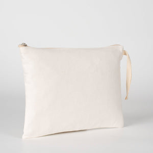 Sublimation Printed Laminated Cotton Clutch Pouch – 10" × 7" (25 × 18 cm) - Pamusan.com