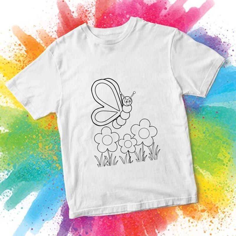 T-shirt Painting - Butterfly - Pamusan.com