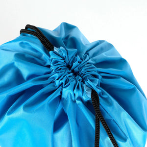 Waterproof Drawstring Backpack – Turquoise, Large 13×18 in (32×45 cm) - Pamusan.com