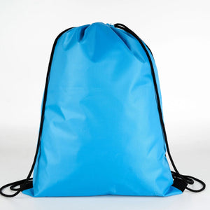 Waterproof Drawstring Backpack – Turquoise, Large 13×18 in (32×45 cm) - Pamusan.com