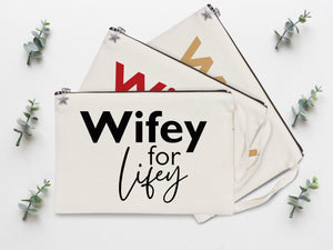 Wedding Clutch Bag - 10"W x 7"H Custom Cotton Clutch Bag - Wedding Cotton Clutch Gift - Pamusan.com