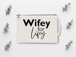 Wedding Clutch Bag - 10"W x 7"H Custom Cotton Clutch Bag - Wedding Cotton Clutch Gift - Pamusan.com