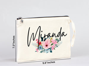 Wedding Clutch Bag 10"x7" – Custom Eco - Friendly Cotton Bridal Clutch - Pamusan.com