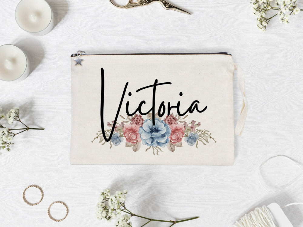 Wedding Clutch Bag 10"x7" – Custom Eco - Friendly Cotton Bridal Clutch - Pamusan.com