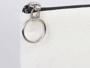 Wedding Cotton Clutch Bag – Custom 12"x8" Bridal Clutch Gift – Personalized Wedding Pouch - Pamusan.com