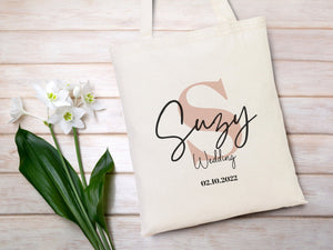 Wedding Welcome Bags & Bridesmaid Tote – Custom Bridal Party Gift Bags - Pamusan.com